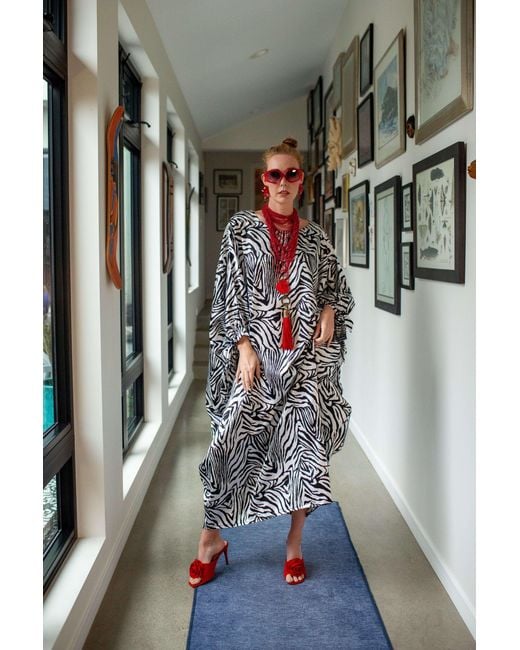 Jennafer Grace Multicolor Capri Caftan