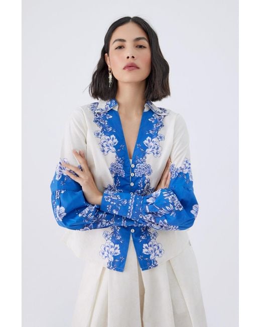 Raishma Blue Serena Trousers