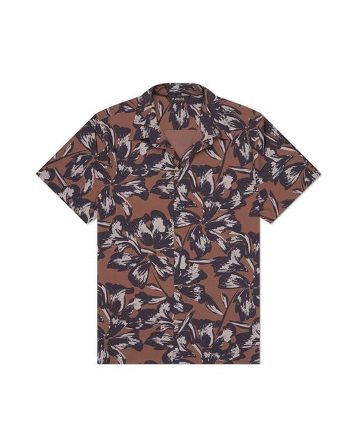 Playaluxe Purple Todos Santos Classic Shirt Tobacco Flower for men