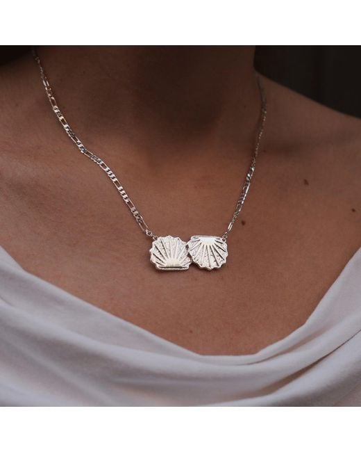 Coco & Kinney White Nazzy Necklace