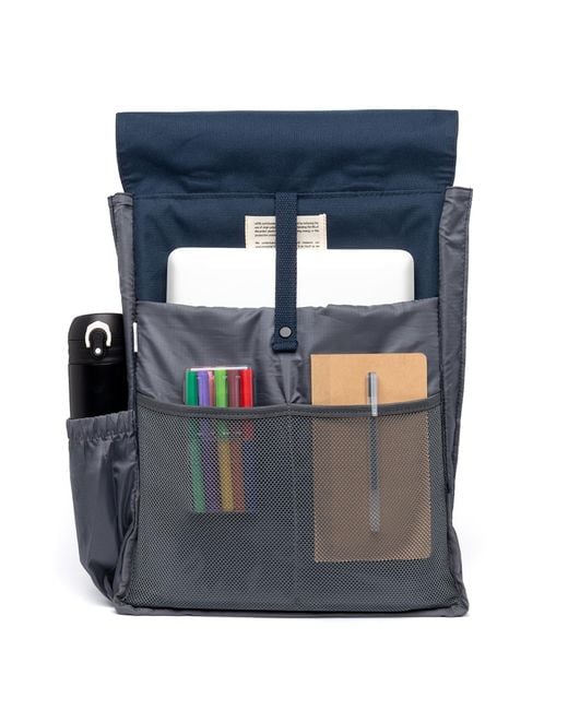 Lefrik Blue Handy Backpack for men