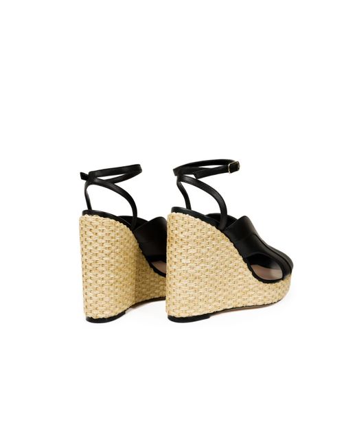 Noushella Black Anya Wedge
