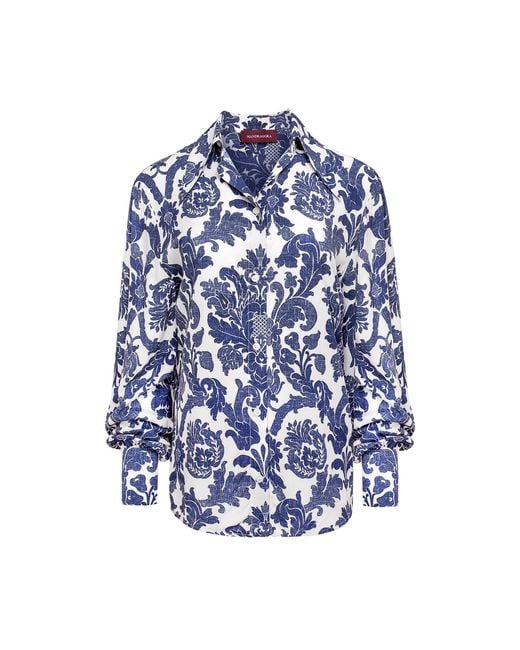 Mandragora Blue Daya Blouse