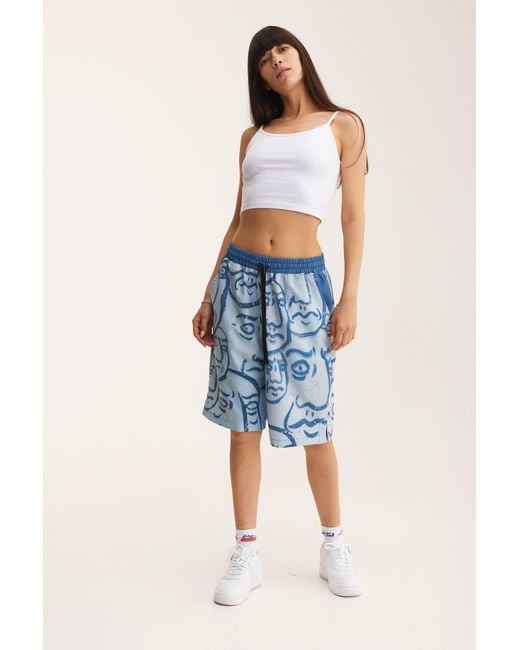 mysimplicated Blue Bermuda Shorts