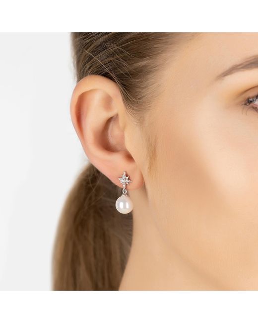 Latelita London Multicolor Polaris North Star Pearl Earrings