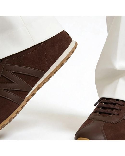 By Virgo Brown Arden Handcrafted Leather Sneaker