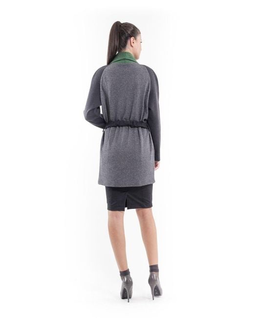 Conquista Black Open-Fronted Cardigan