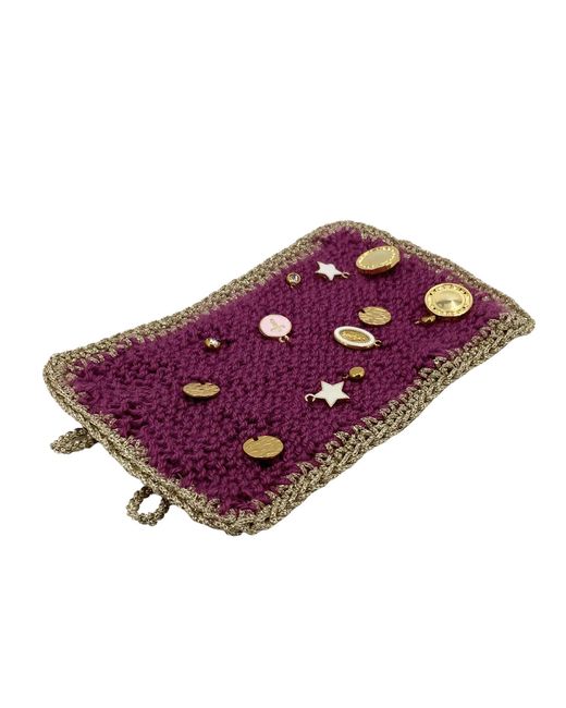 Hilo De Mar Purple Gabriela Bracelet With Charms