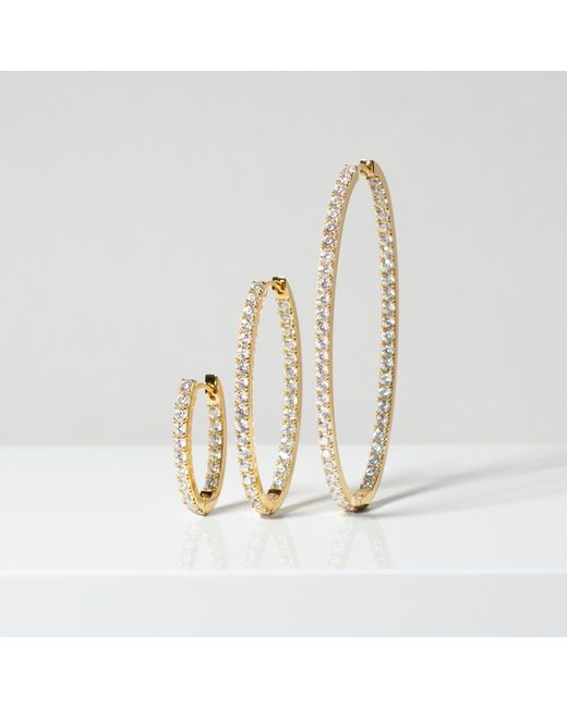 Sif Jakobs Jewellery Metallic Earrings Ellisse Gold Multi Grande