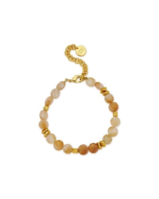 Amber Sceats Metallic Claret Bracelet