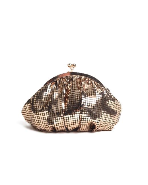 Springmoonatelier Brown Shimmering Elegance Sequin Bag