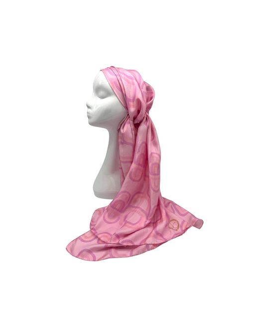 Julia Clancey Pink Fondant Fifi Scarf Fedora Set