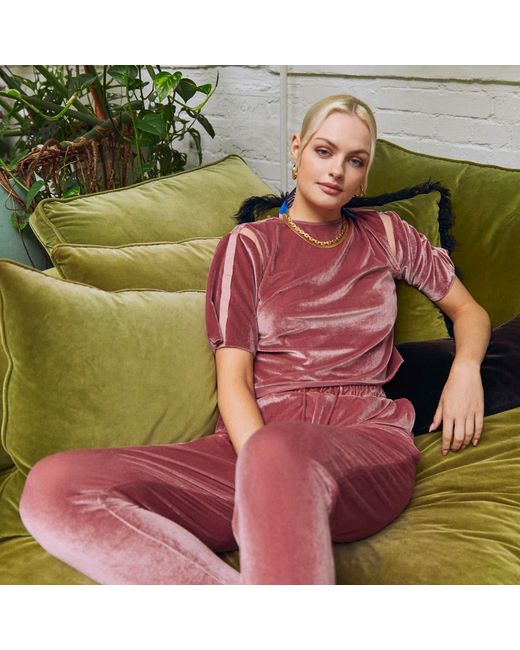 Emma Wallace Red Casey Top