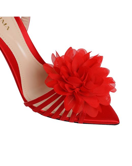 Ginissima Red Julia Sandals