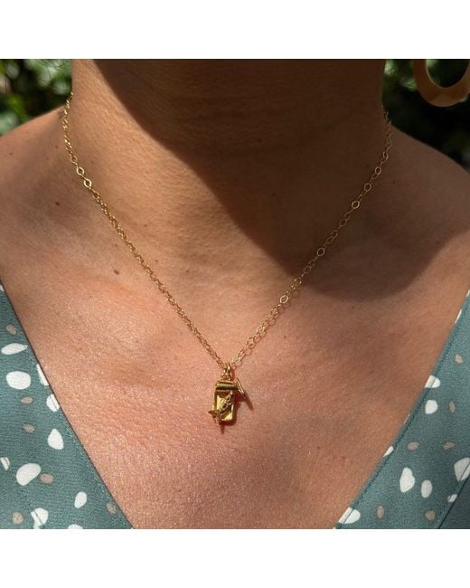 Lexi Jewelry Metallic Sardine Can Necklace