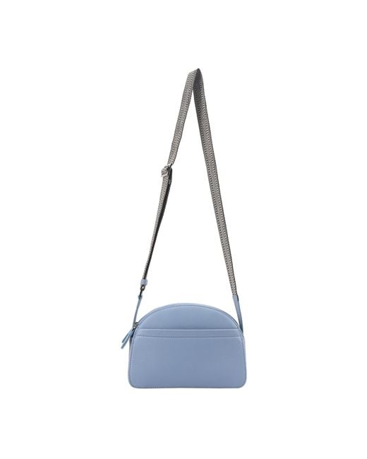 Lloyd Baker Blue Lucille Leather Crossbody Bag