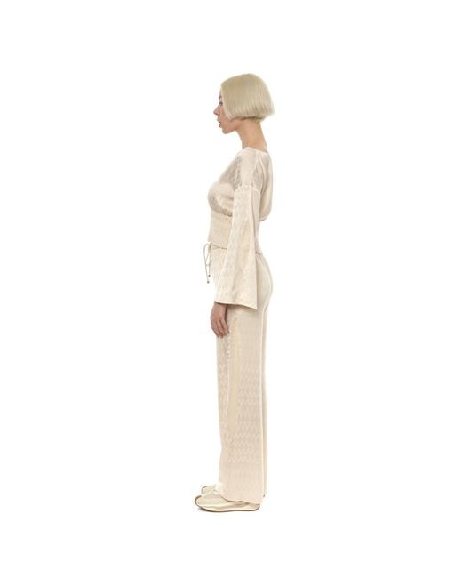 MARGOT VII White Neutrals Me Blouse