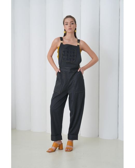 Lumina Eligma Black The Meridian Over-Jumpsuit