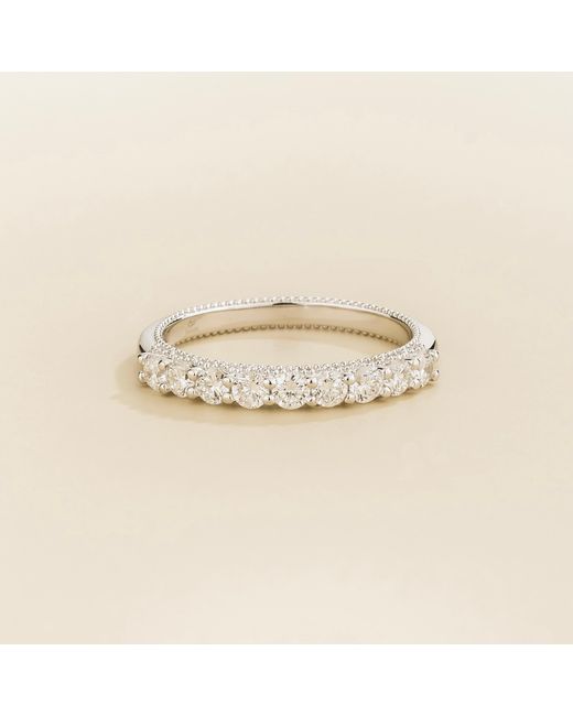 Juvetti White Tempo Ring Set With Diamonds