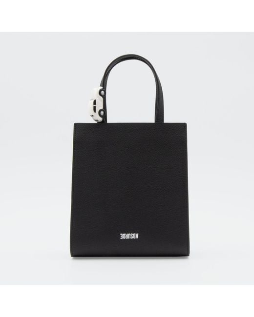 Absurde Black Mini Stop Tote Bag