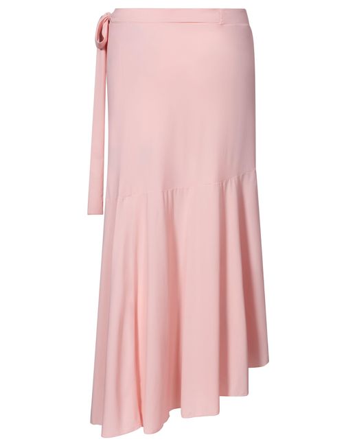 Kalani Sunwear Pink Rio Uv Wrap Skirt Rose