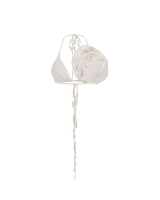 OSCARMORRIS White Marilyn Top