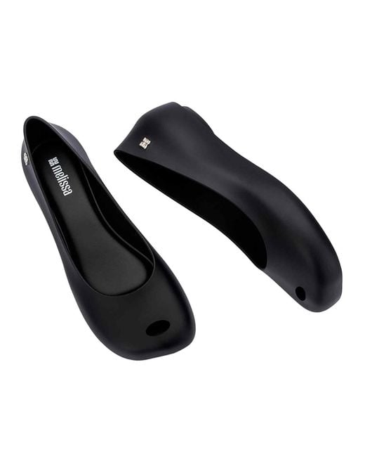 Melissa Black Nova Ultragirl Ballet Flats