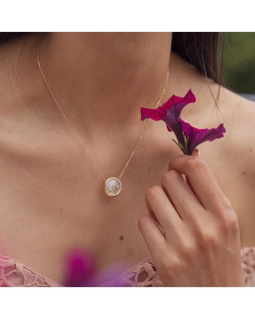 BLOOMTINE | Earth Angel HQ Pink Loves Frequency Sterling & Opal Heartbeat Necklace