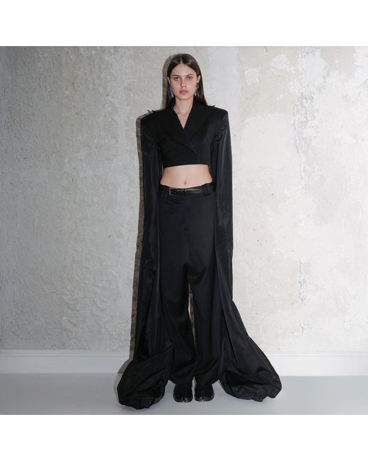 Vestiaire d'un Oiseau Libre Black Sleeves Jacket