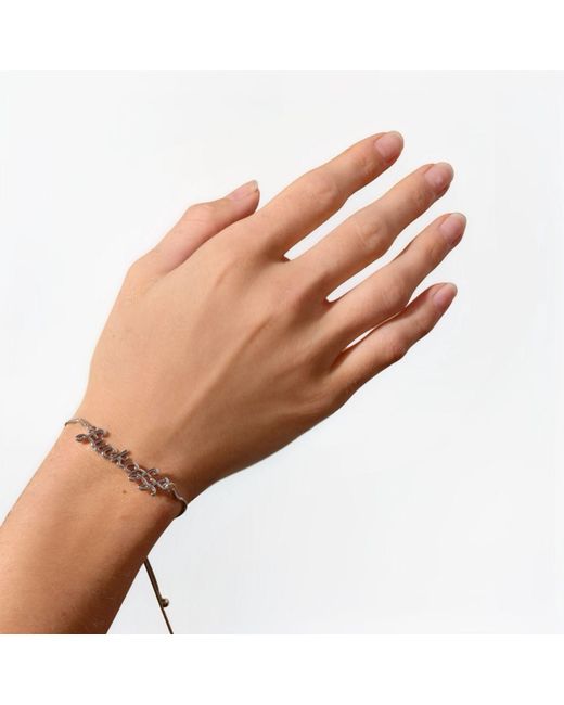 Rejected Hearts Club Metallic Fuck Off Adjustable Bracelet