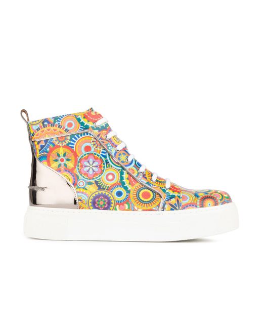 Embassy London USA Metallic Camila High