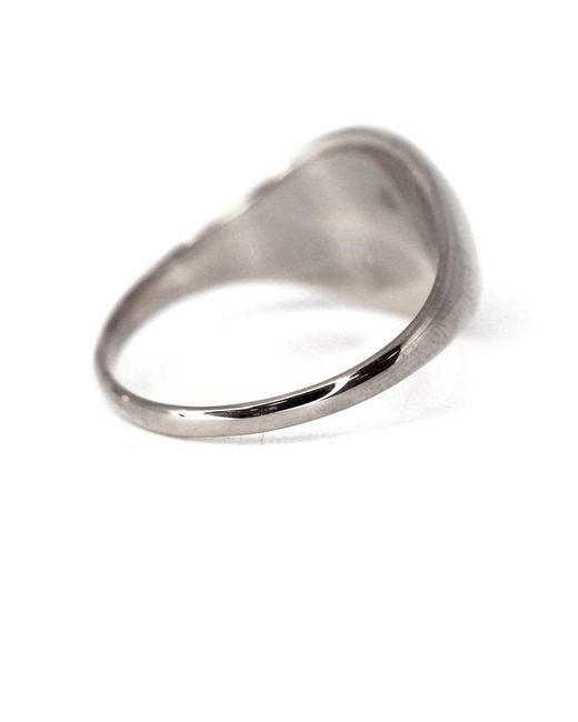 VicStoneNYC Fine Jewelry Metallic Bold Big Size Oval Signet Ring For for men