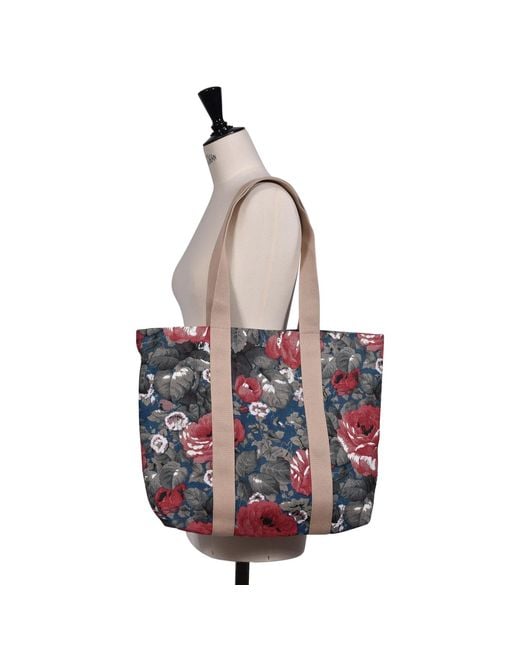 Owen Barry Multicolor Canvas Tote Floral Shopper