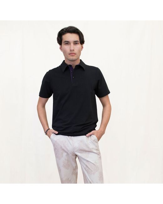 Lords of Harlech Brown Pietro Polo Shirt for men