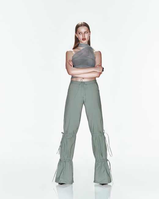 Khéla the Label Green Get Over It Pants In Sea Moss