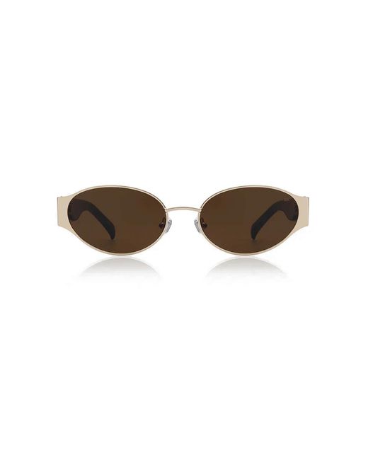 A.Kjærbede Brown Bella Sunglasses Demi Tortoise