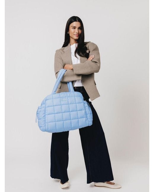 augustnoa Blue The Weekender Duffle Bag