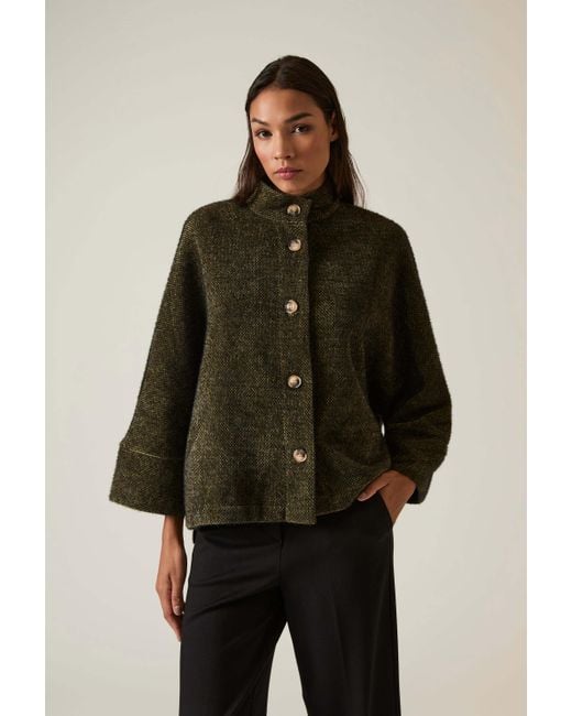 James Lakeland Green Batwing Jacket