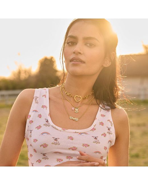 Cloud Haven White Ditsy Tank