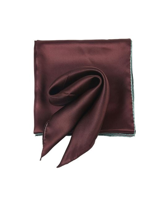 Soft Strokes Silk Brown Pure Silk Scarf Tree Solid Colour Collection Small