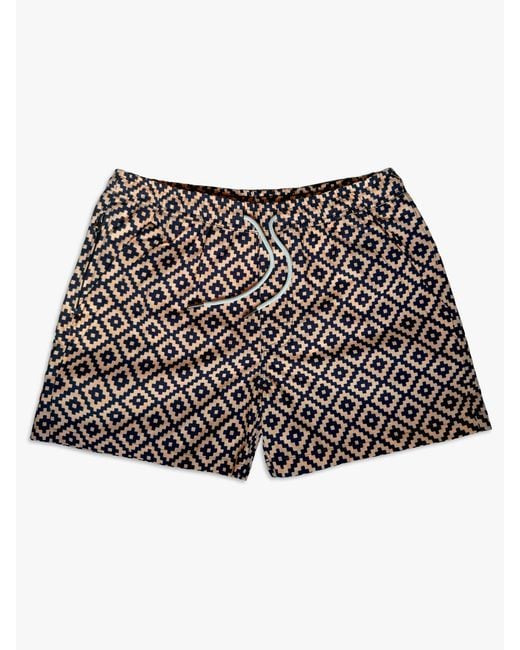 Bdxy Studio Black "The Frame" Swimshorts for men