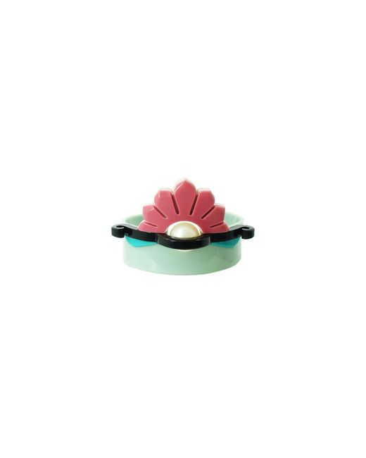 Gissa Bicalho Red Handmade Acrylic Bracelet Daysi Candy