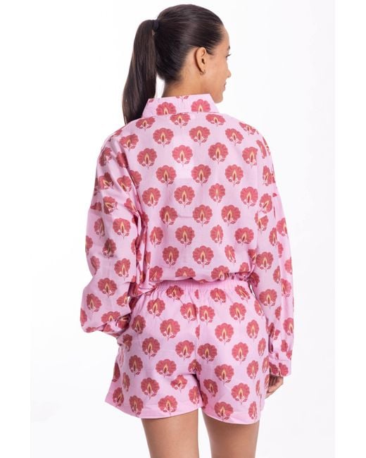 Bindu Pink Robi Blouse