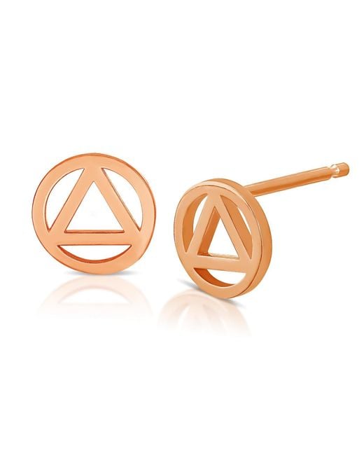 Maya Brenner Brown Charm Stud