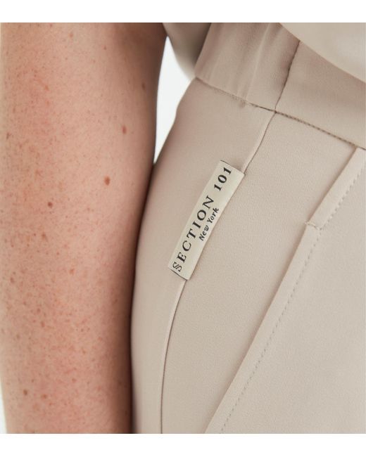 SECTION 101 White Neutrals Nolan Pant- Tan