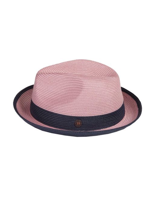 Dasmarca Hats Purple Dasmarca Florence Blush Summer Two Tone Crushable Hat for men