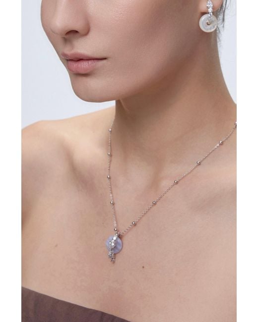 Freqnc Atelier Metallic Rhea Beaded Necklace