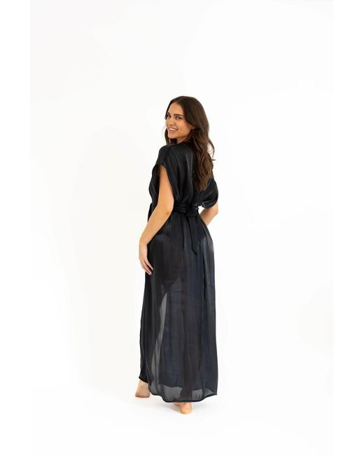 Leyla Maya Ltd Black Sophia Beach To Bar Dress