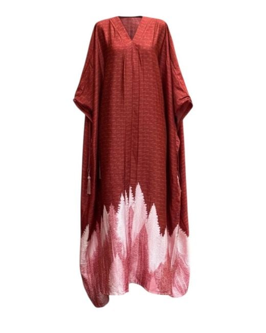 Flaunt Archive Red Suri Kaftan