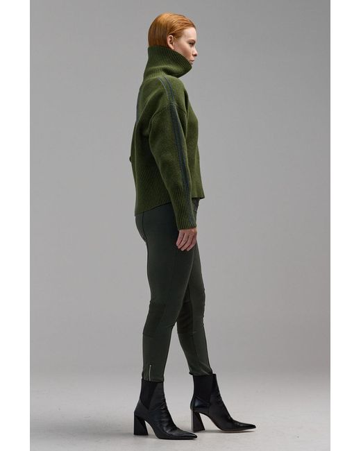 Dref Green Dove Knit